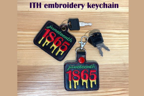 ITH Juneteenth 1865 Machine Embroidery