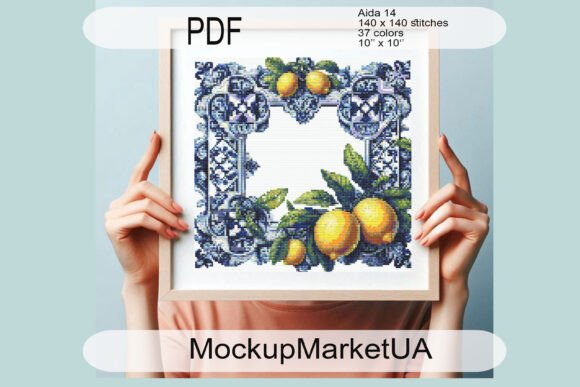 Lemons Fruit Cross Stitch Patterns PDF