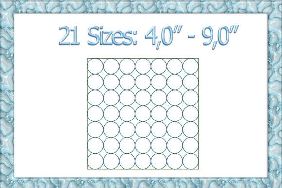 Quilting Circle Embroidery Design