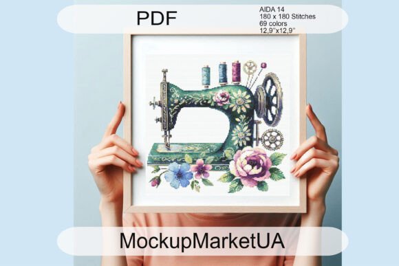 Sewing Machine Cross Stitch Patterns PDF