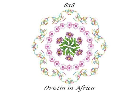 Stunning Floral Quilt Block 4
