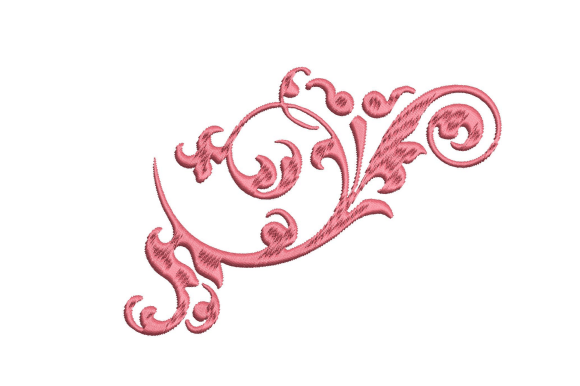 Threaded Elegance Embroidered Ornament